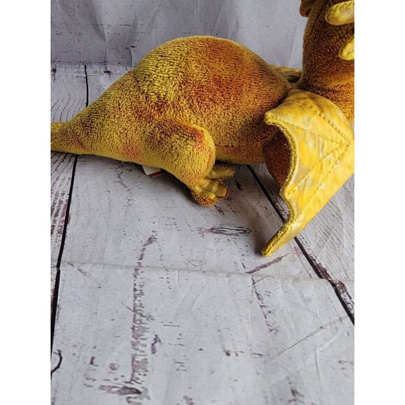 Douglas Cuddle Toys Plush Topaz Gold Amber Golden Dragon 12inch READ - Picture 5 of 10